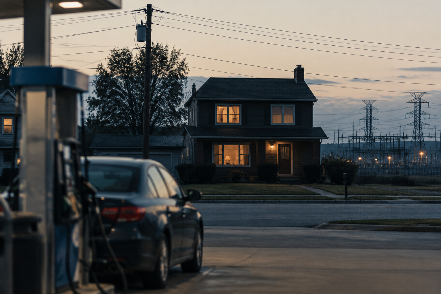 Household energy costs show up at the pump, on the power bill, and eventually in almost everything else.